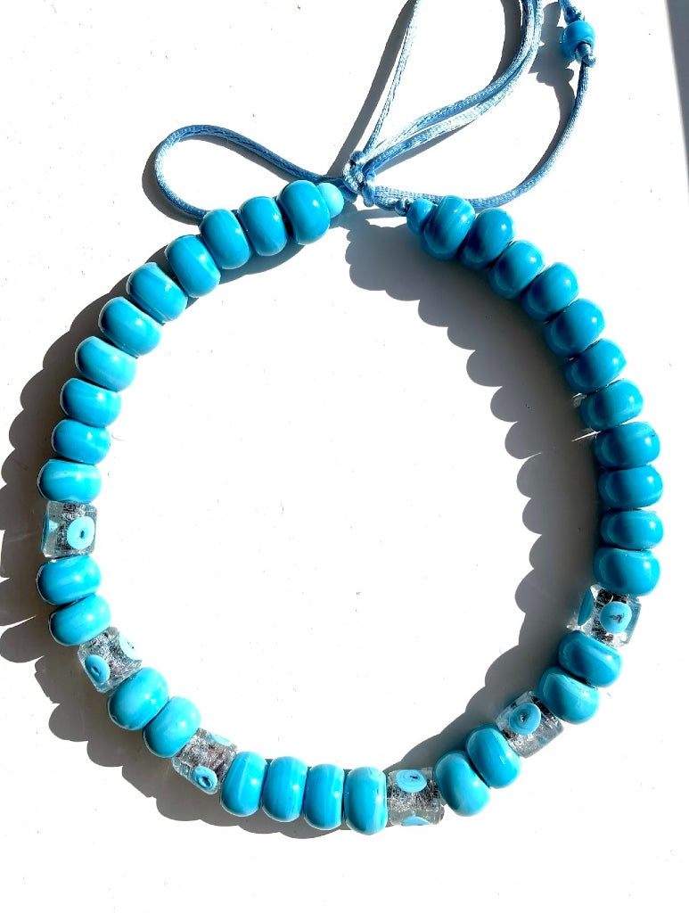 BABY BLUE NECKLACE