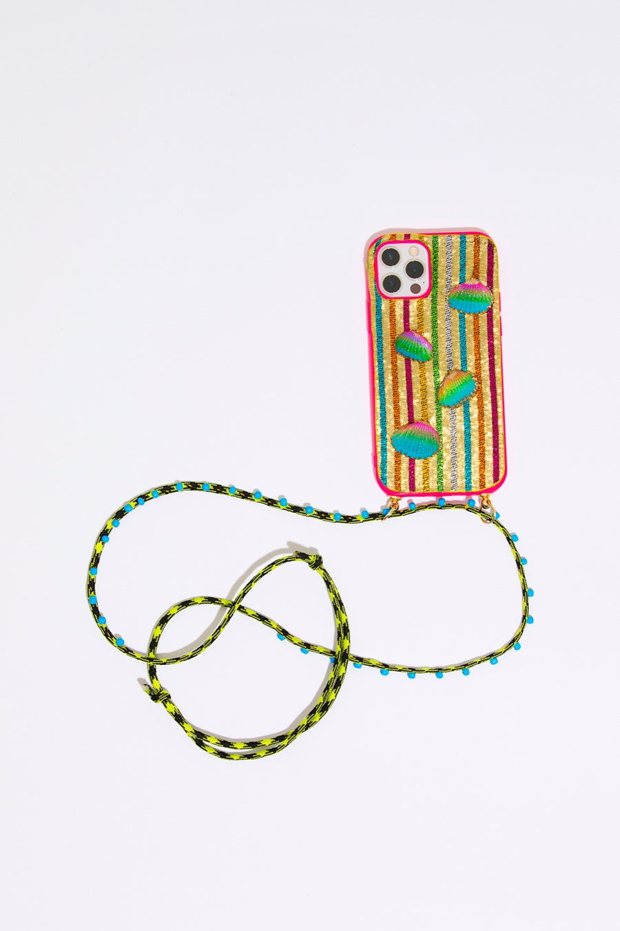 SHELLS PHONE COVER & STRAP