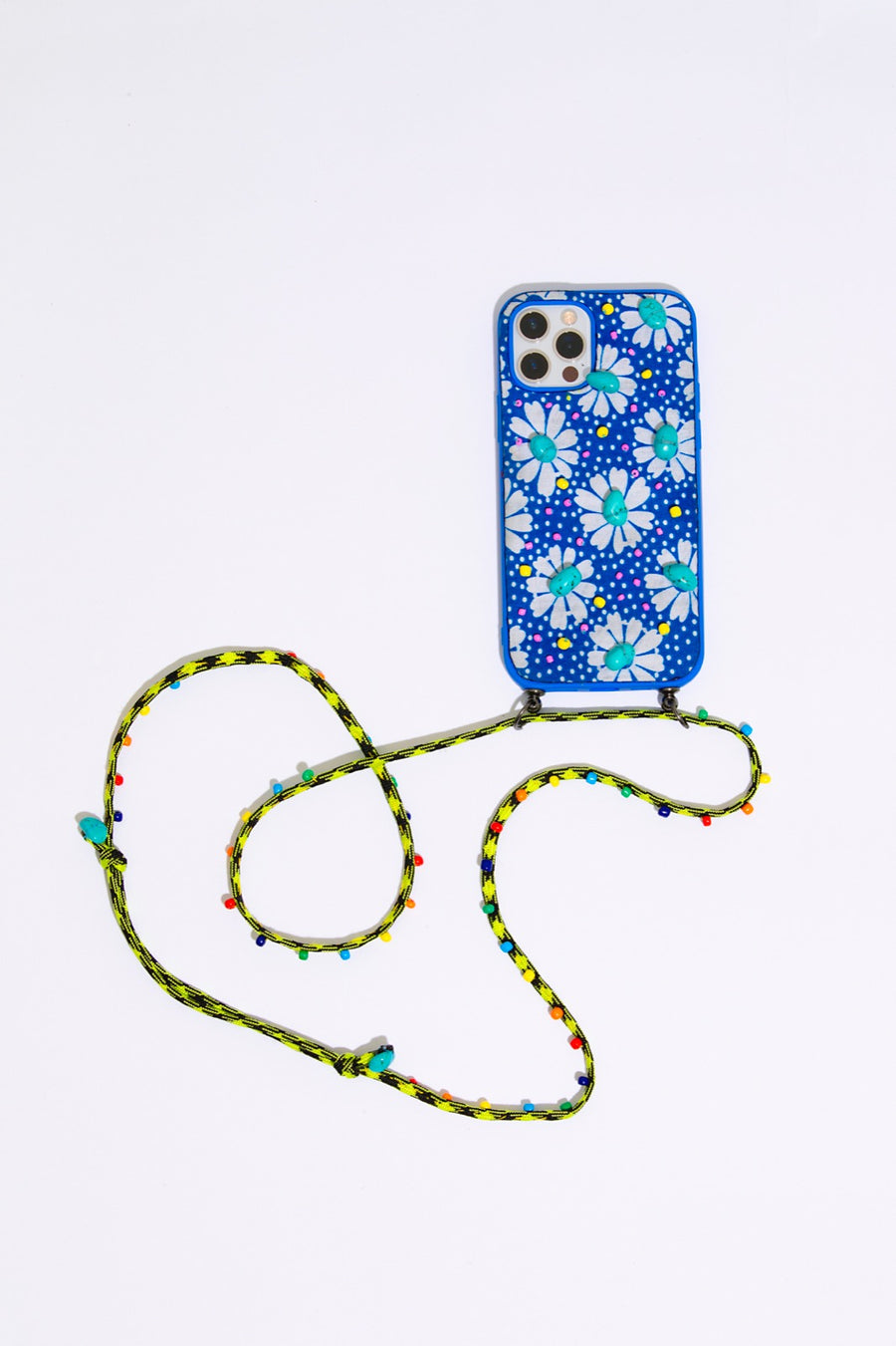 50s FLOWER PHONE COVER & STRAP